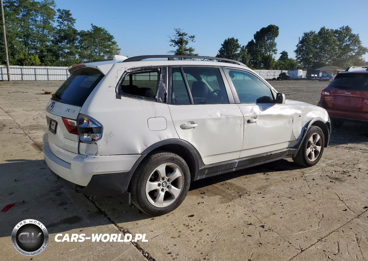 2007 BMW X3 3.0Si VIN:WBXPC93447WF15637 - 3