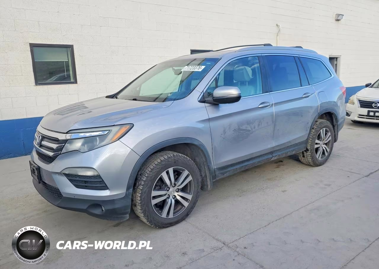 2016 Honda Pilot Exl VIN:5FNYF6H5XGB124096 - 1