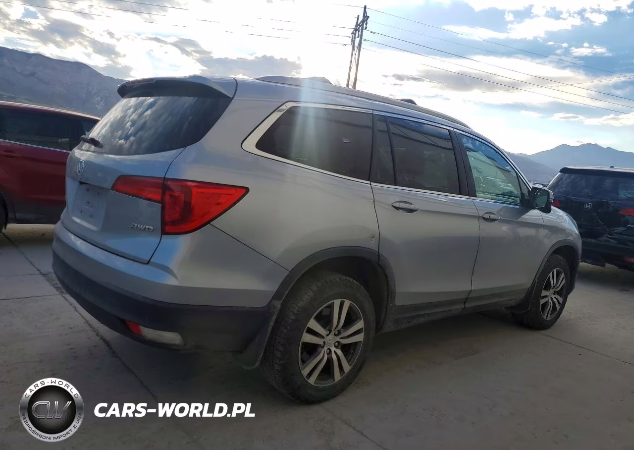 2016 Honda Pilot Exl VIN:5FNYF6H5XGB124096 - 3