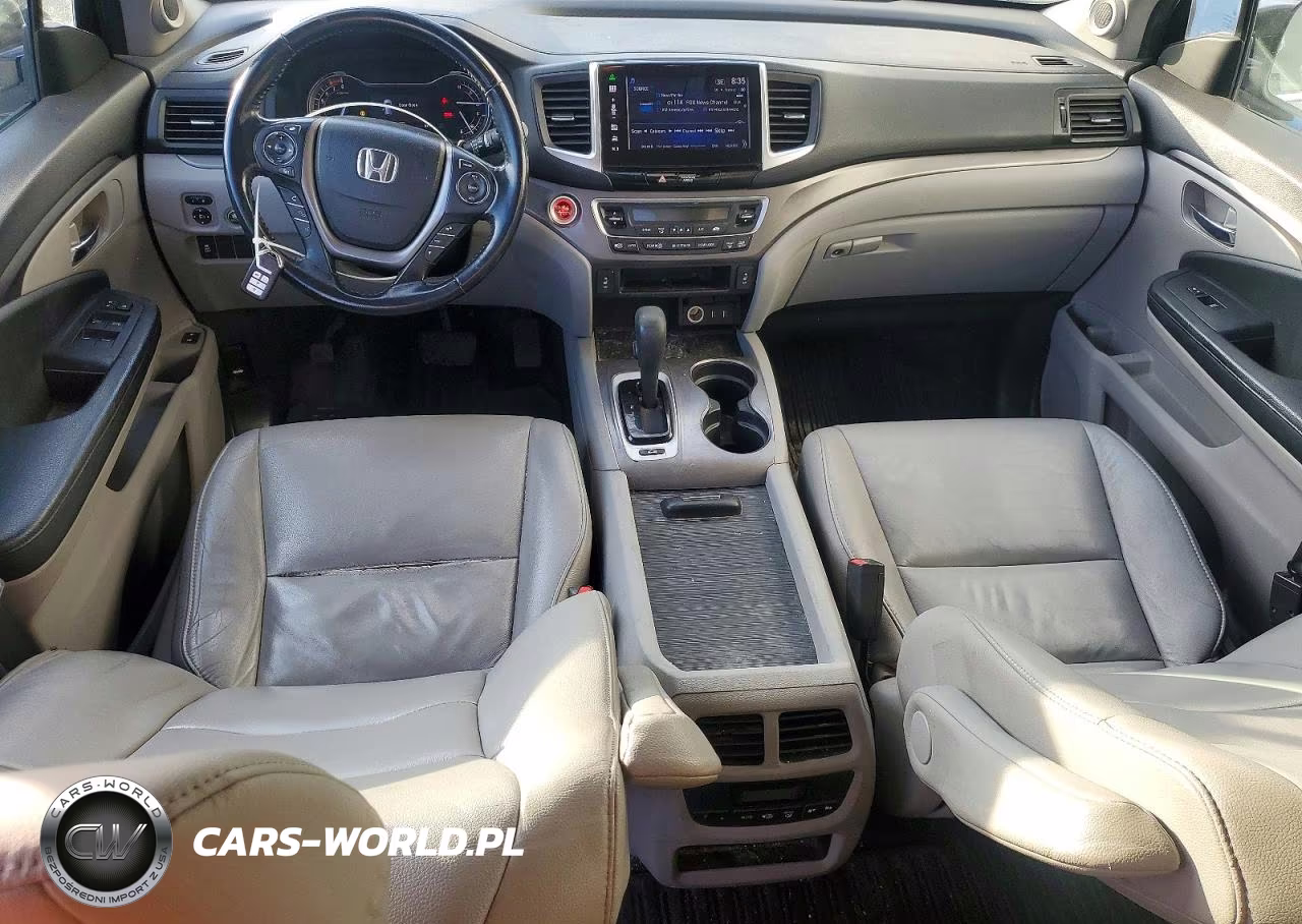 2016 Honda Pilot Exl VIN:5FNYF6H5XGB124096 - 8