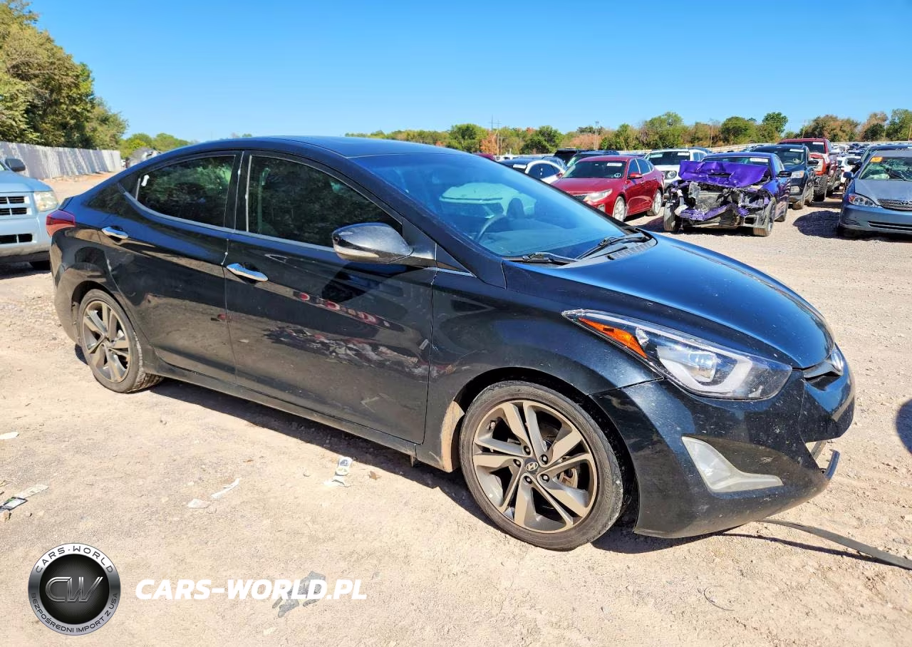2014 Hyundai Elantra Limited VIN:5NPDH4AE9EH534734 - 4