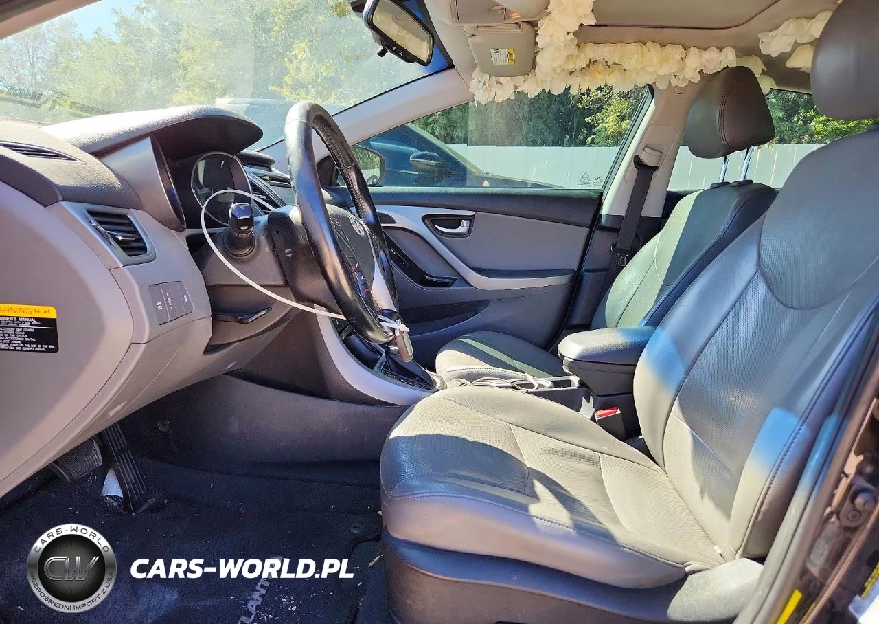 2014 Hyundai Elantra Limited VIN:5NPDH4AE9EH534734 - 7