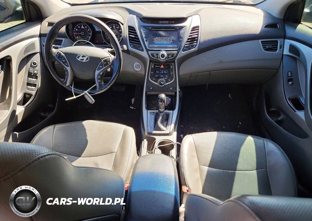 2014 Hyundai Elantra Limited VIN:5NPDH4AE9EH534734 - 8