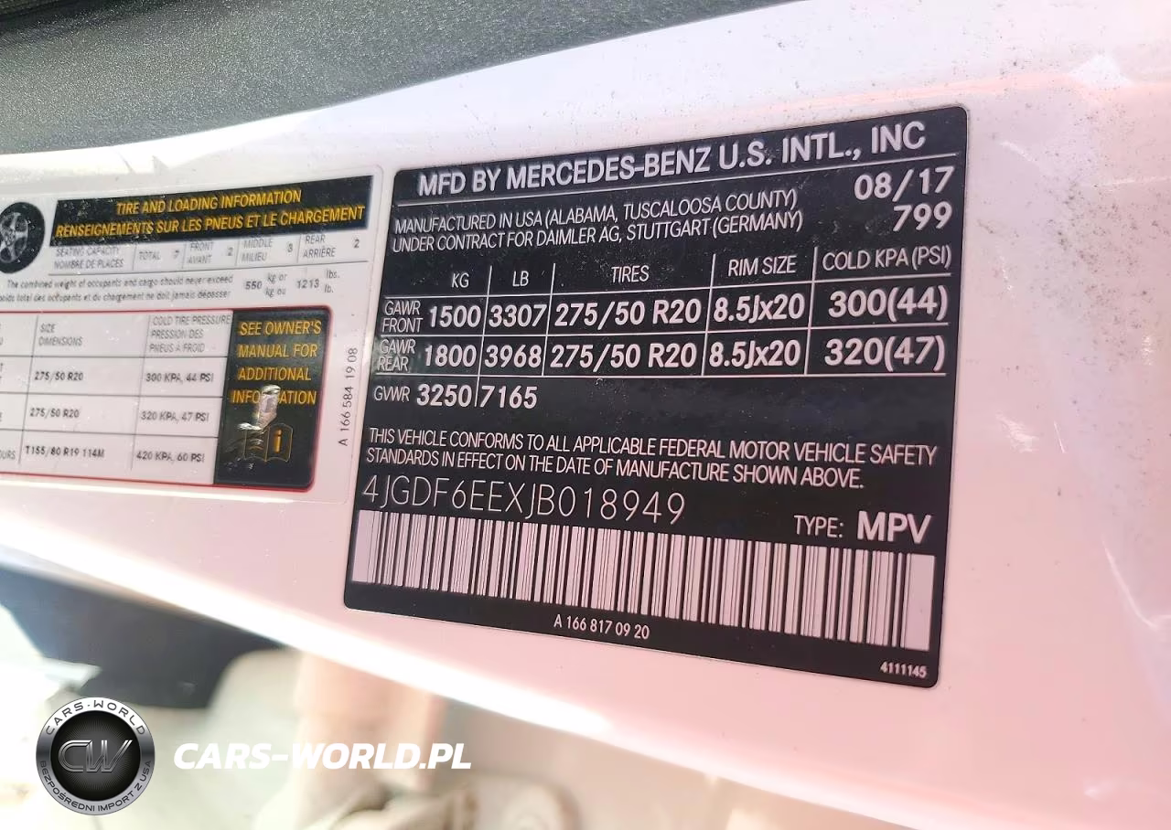 2018 Mercedes-Benz Gls 450 4Matic VIN:4JGDF6EEXJB018949 - 12