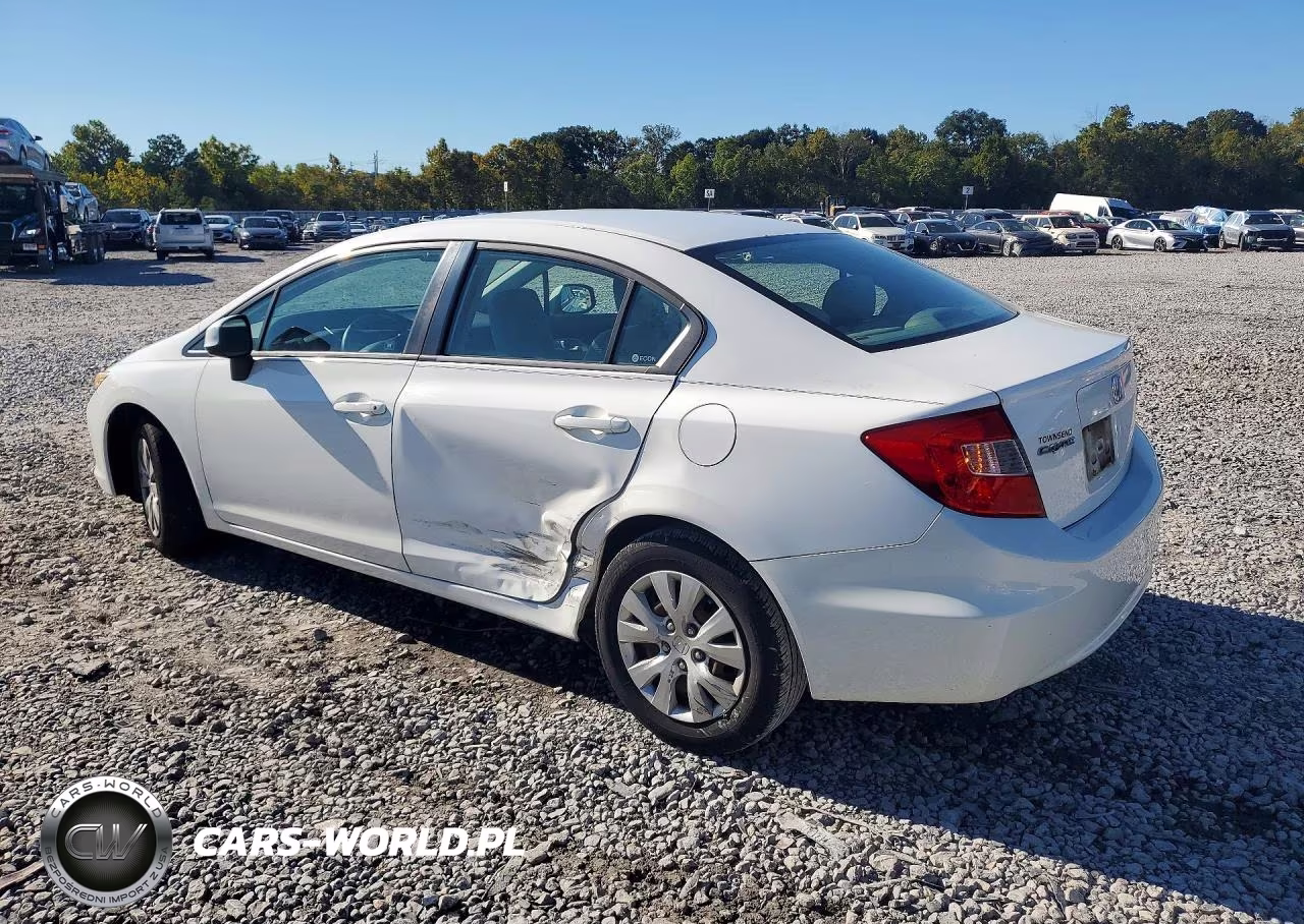 2012 Honda Civic Lx VIN:19XFB2F56CE041988 - 2