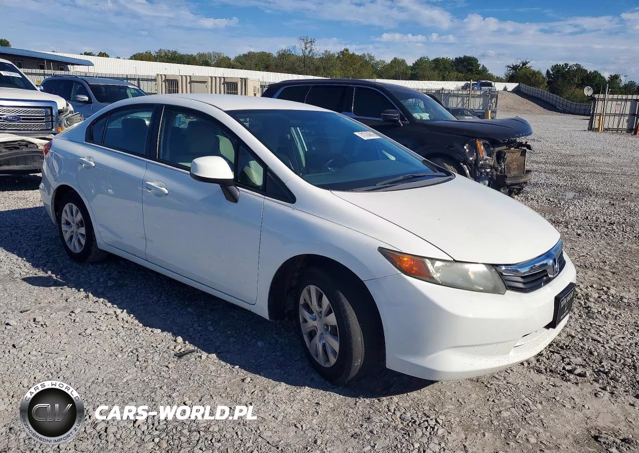 2012 Honda Civic Lx VIN:19XFB2F56CE041988 - 4