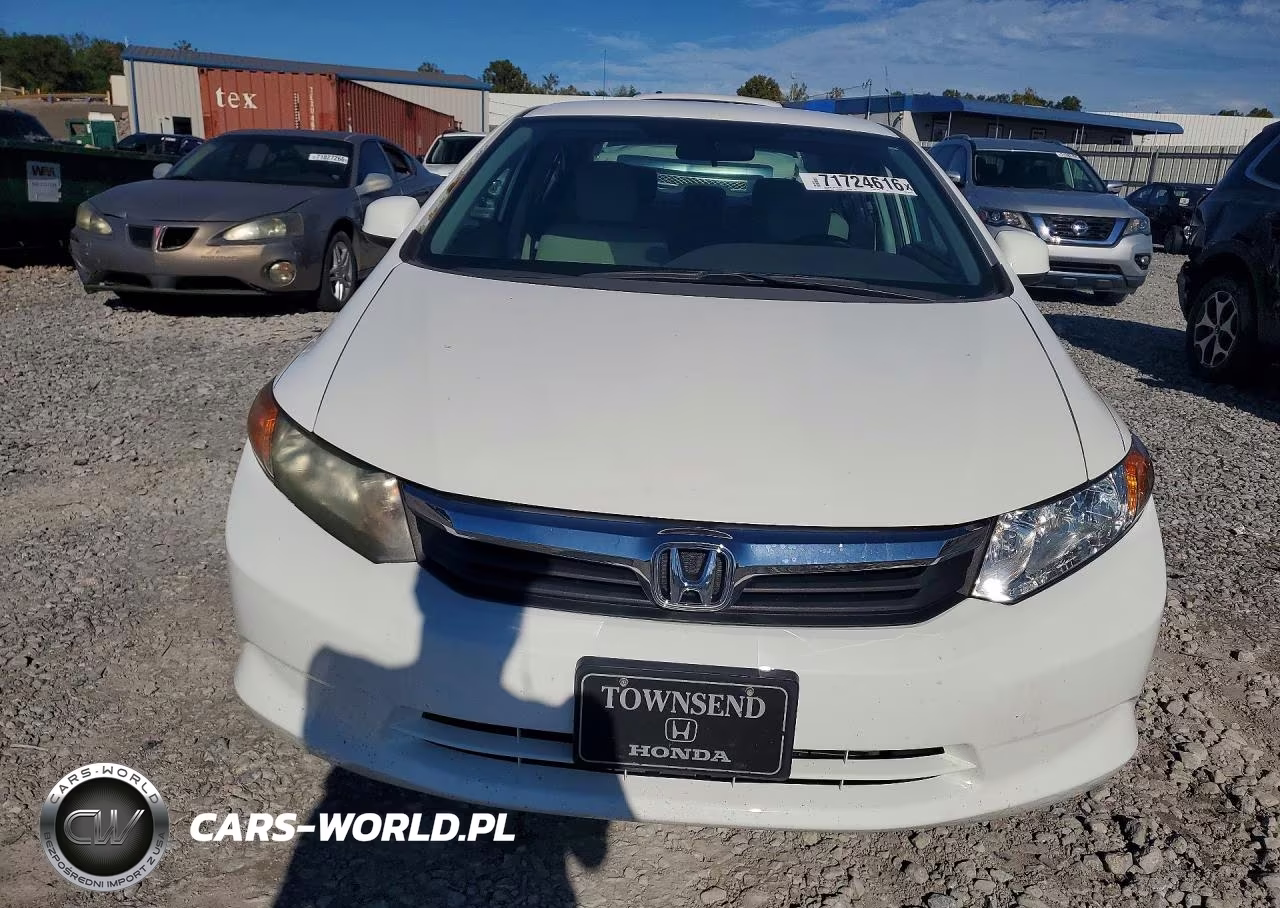 2012 Honda Civic Lx VIN:19XFB2F56CE041988 - 5