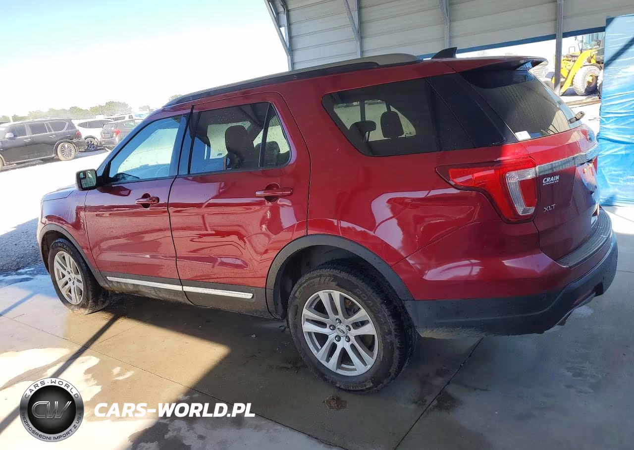 2018 Ford Explorer Xlt VIN:1FM5K8D87JGC39189 - 2