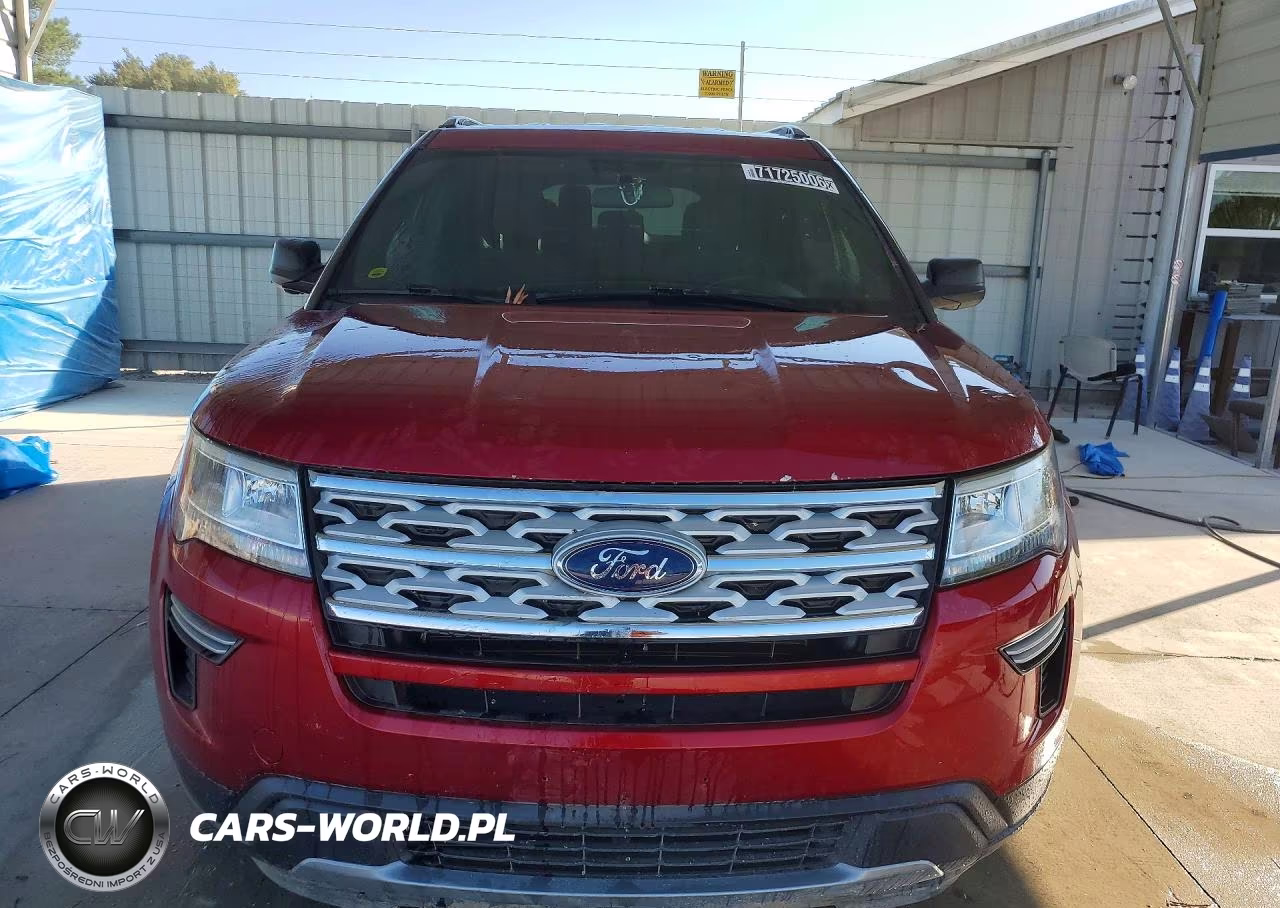 2018 Ford Explorer Xlt VIN:1FM5K8D87JGC39189 - 5