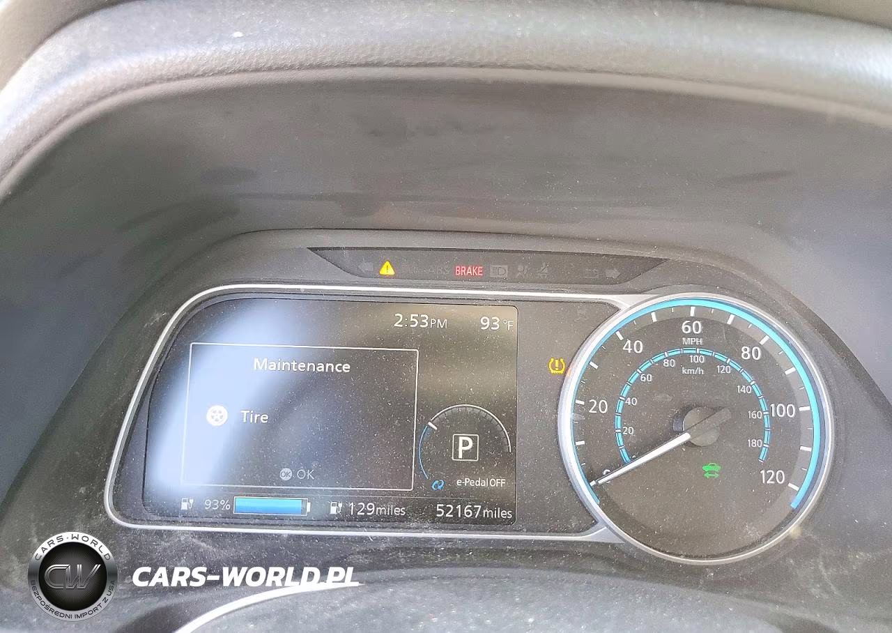 2019 Nissan Leaf Sv VIN:1N4AZ1CP1KC307581 - 9