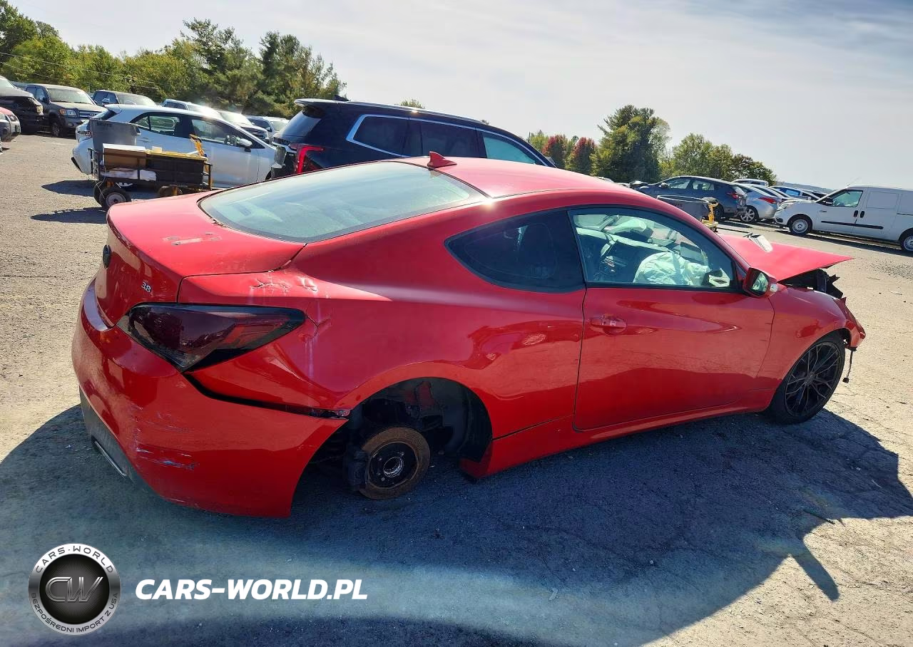 2015 Hyundai Genesis Coupe 3.8 VIN:KMHHT6KJ7FU127229 - 3
