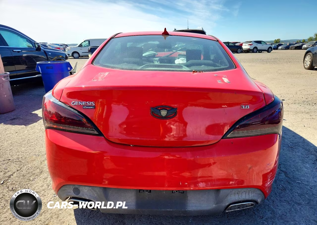 2015 Hyundai Genesis Coupe 3.8 VIN:KMHHT6KJ7FU127229 - 6