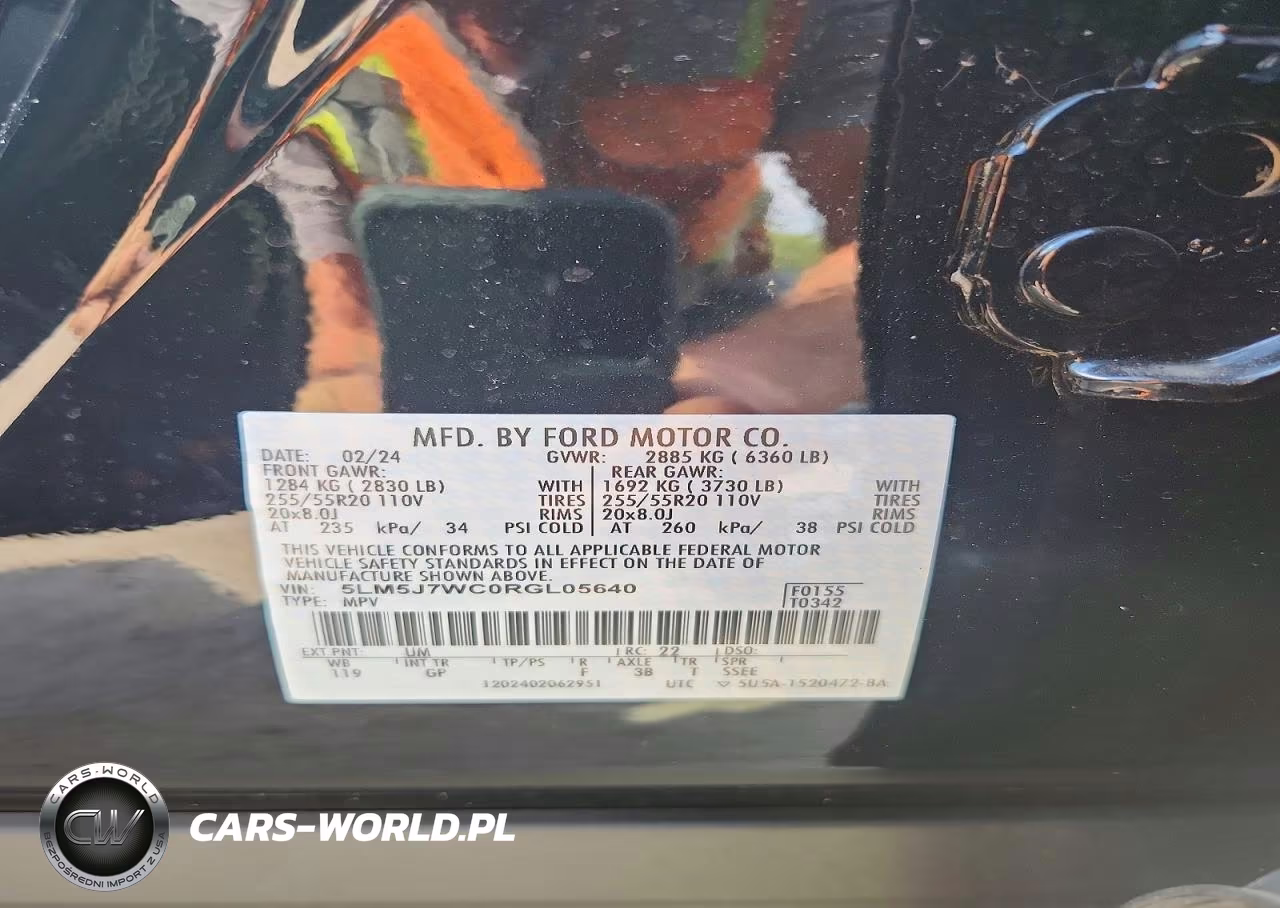 2024 Lincoln Aviator Reserve VIN:5LM5J7WC0RGL05640 - 13