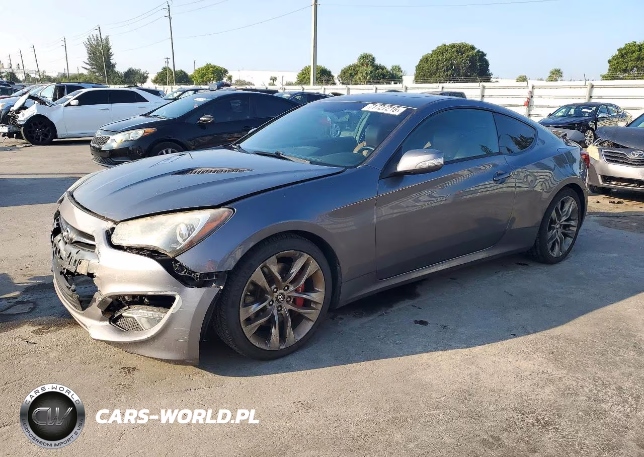 2016 Hyundai Genesis Coupe 3.8 Ultimate VIN:KMHHU6KJ9GU137016 - 1