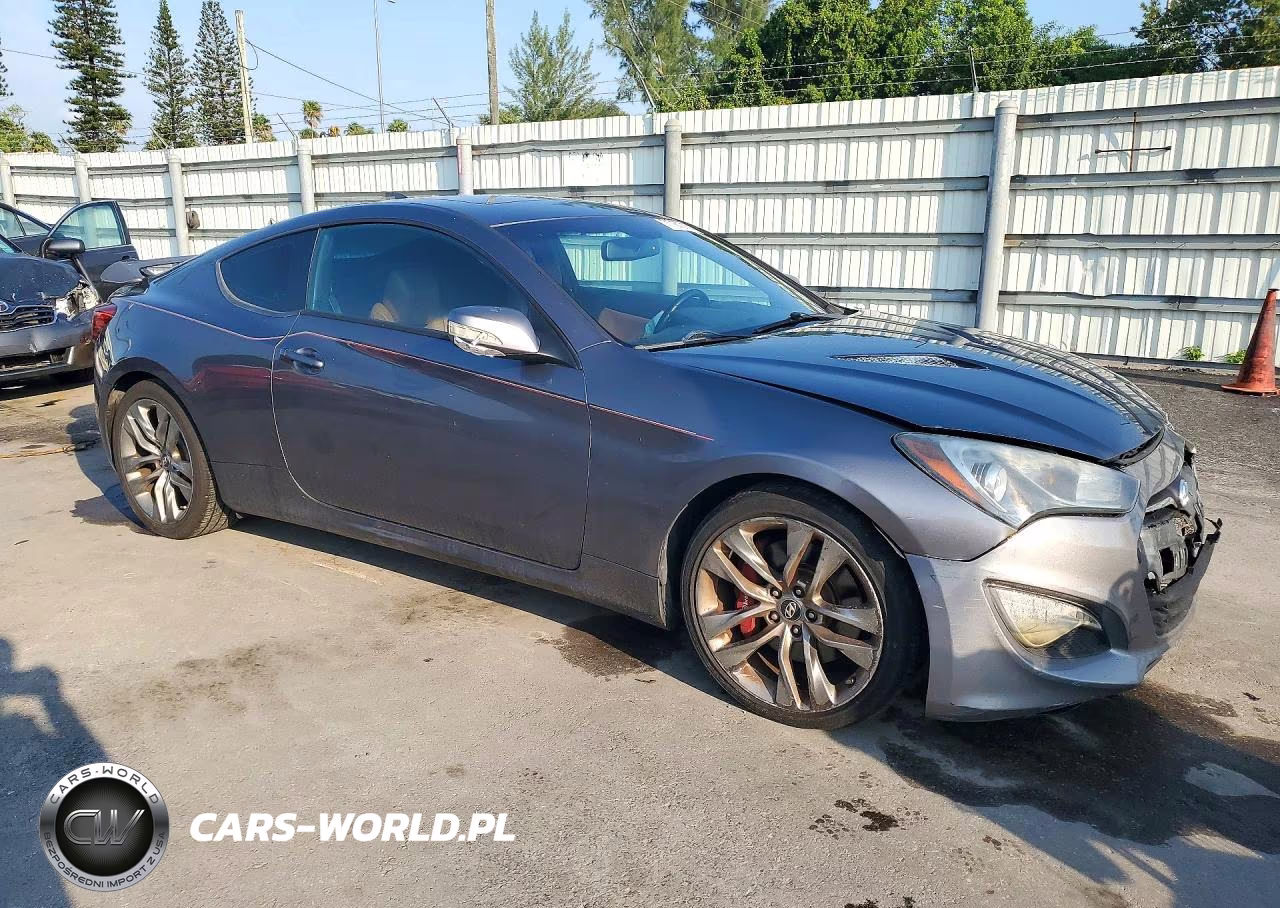 2016 Hyundai Genesis Coupe 3.8 Ultimate VIN:KMHHU6KJ9GU137016 - 4