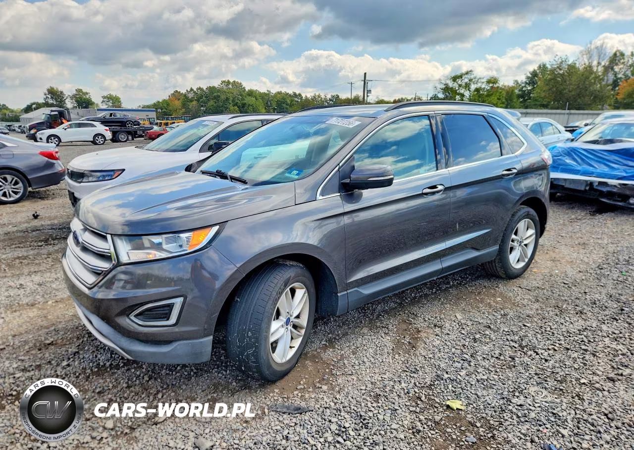 2015 Ford Edge Sel VIN:2FMTK4J97FBB32106 - 1