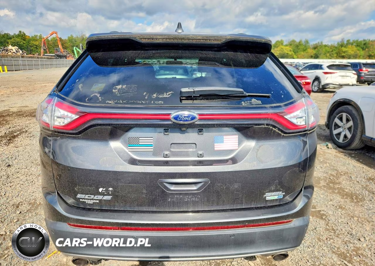 2015 Ford Edge Sel VIN:2FMTK4J97FBB32106 - 6