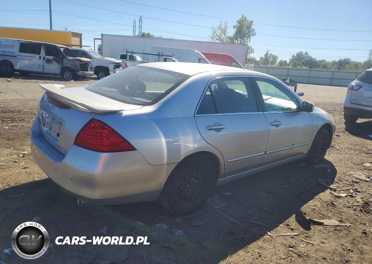 2007 Honda Accord Ex VIN:1HGCM66567A800962 - 3