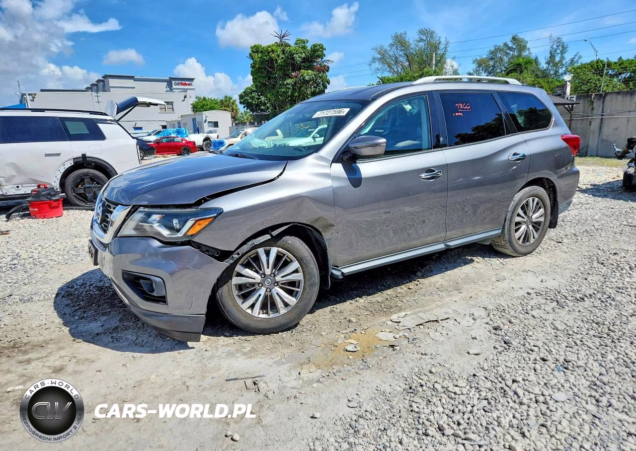 2019 Nissan Pathfinder Sv VIN:5N1DR2MM3KC583824 - 1