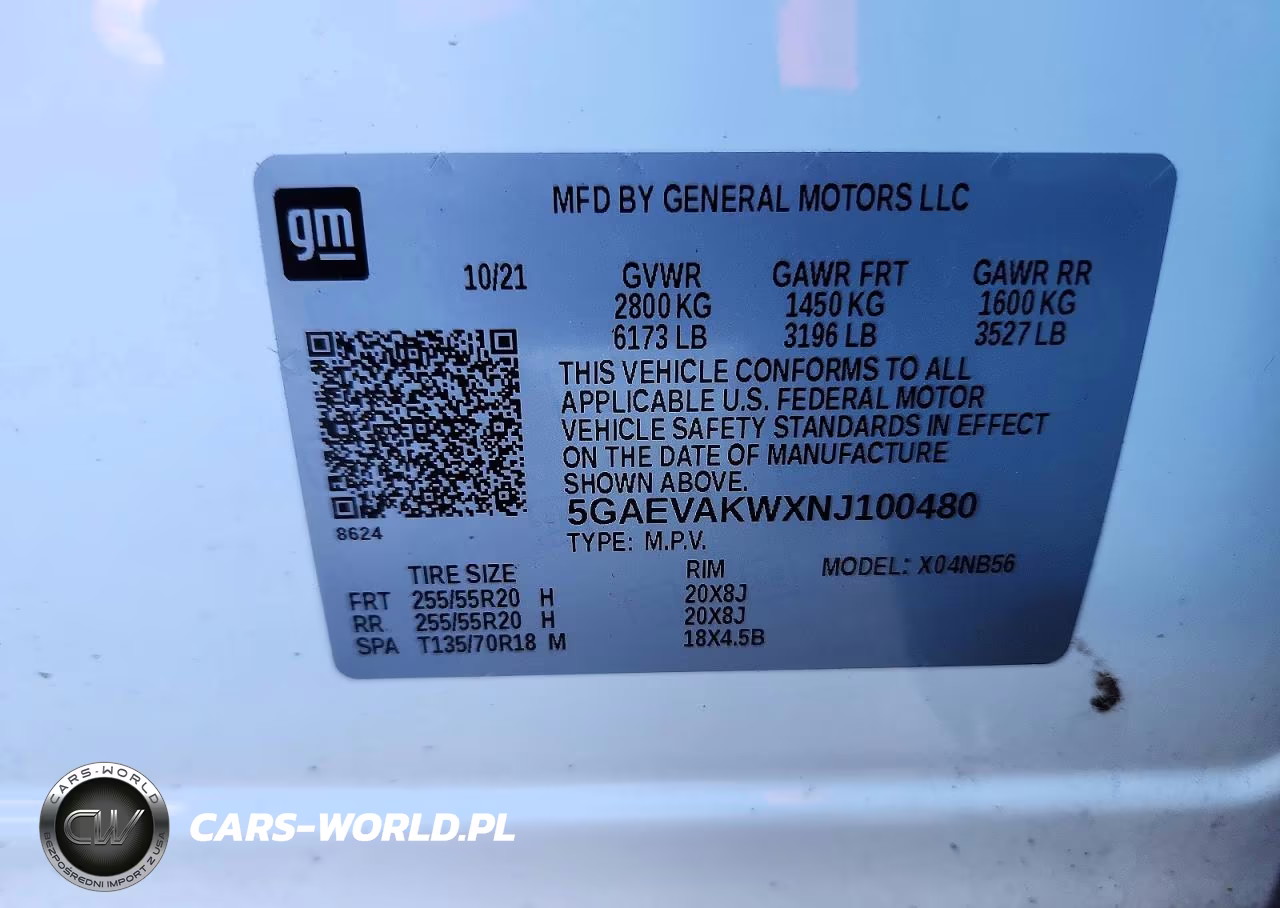 2022 Buick Enclave Essence VIN:5GAEVAKWXNJ100480 - 13