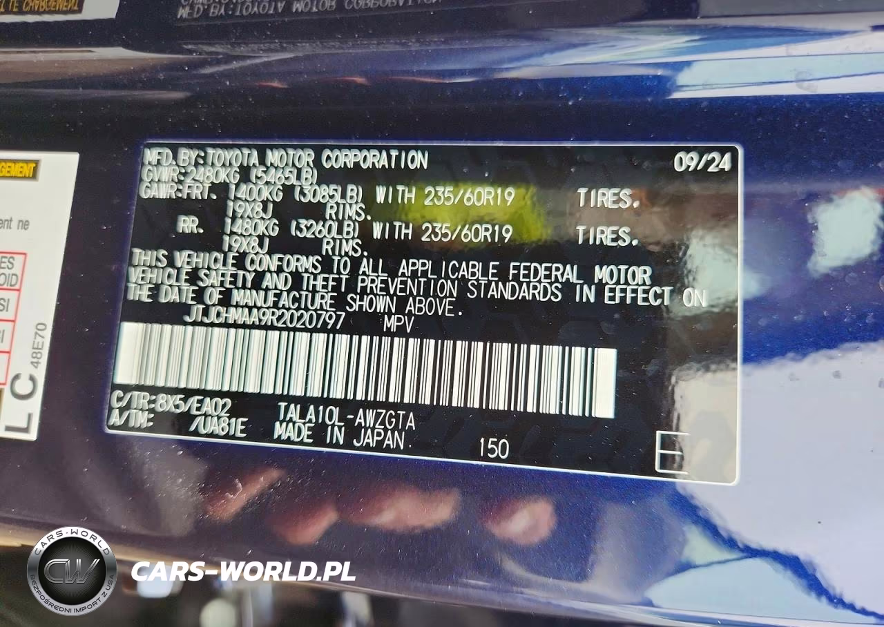 2024 Lexus Rx 350 VIN:JTJCHMAA9R2020797 - 13