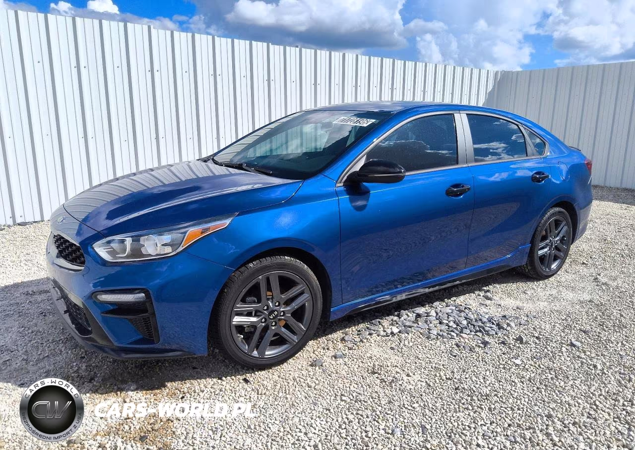 2021 Kia Forte Gt Line VIN:3KPF34AD6ME409420 - 1