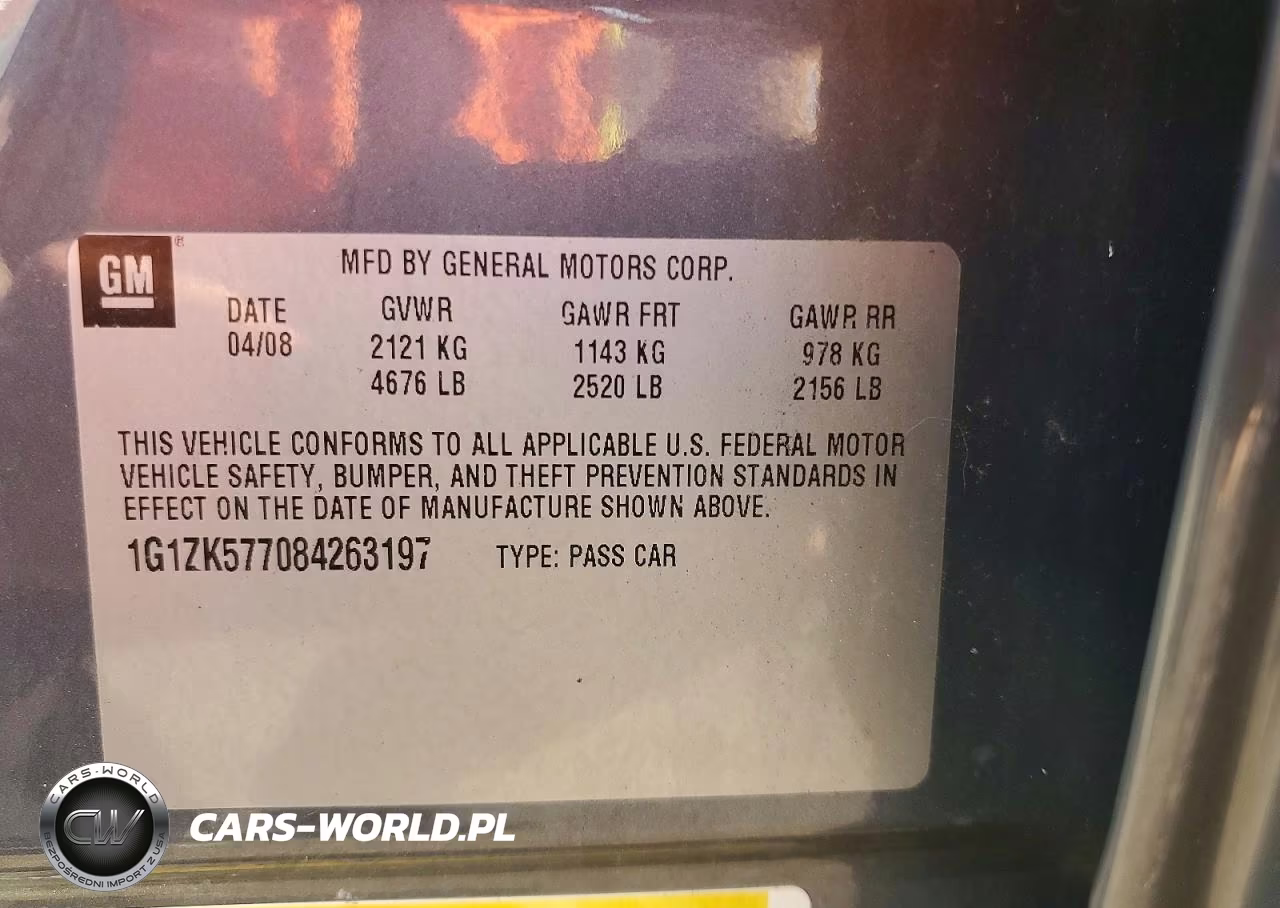 2008 Chevrolet Malibu Ltz VIN:1G1ZK577084263197 - 12