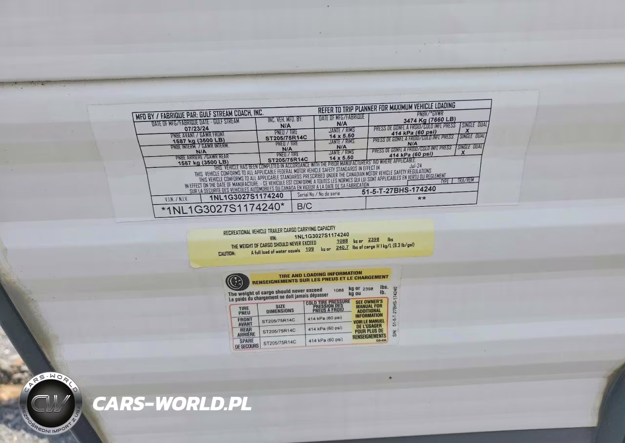 2025 Gulf Stream Enlighten Camper VIN:1NL1G3027S1174240 - 9
