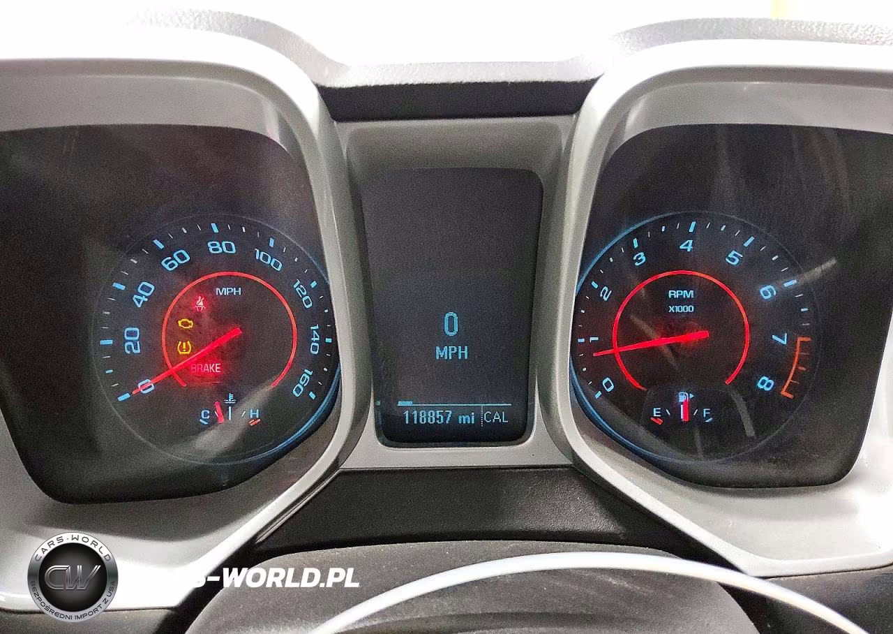 2013 Chevrolet Camaro Ls VIN:2G1FE1E38D9155923 - 9