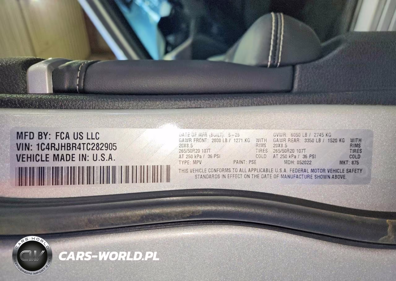 2026 Jeep Grand Cherokee Limited VIN:1C4RJHBR4TC282905 - 13