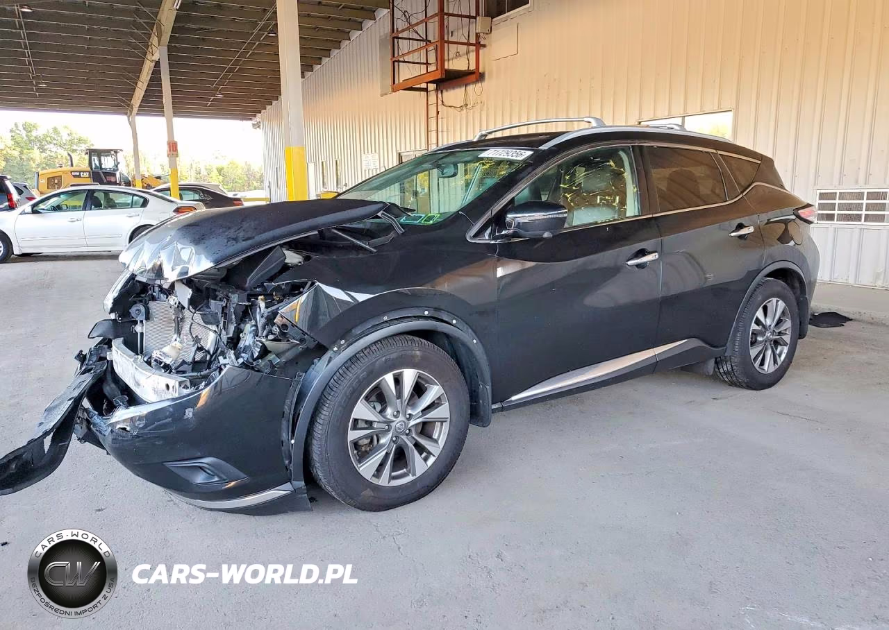 2018 Nissan Murano Sl VIN:5N1AZ2MH1JN201492 - 1