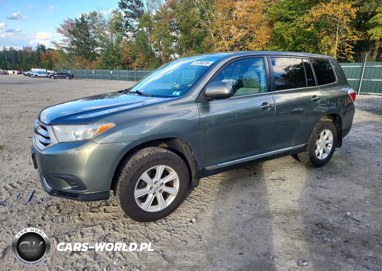 2013 Toyota Highlander Base – zdjęcie 1 z 13