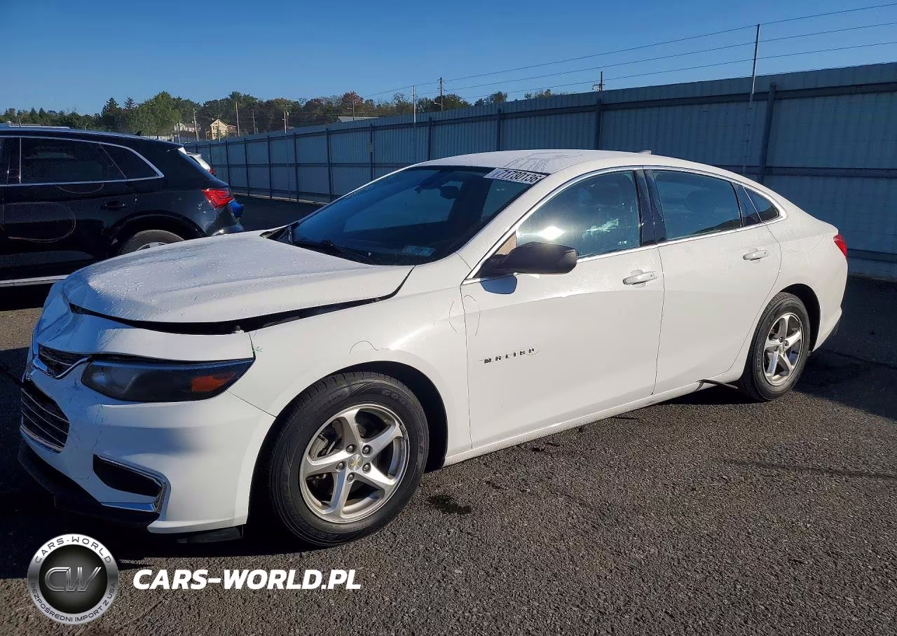 2018 Chevrolet Malibu Ls VIN:1G1ZC5ST2JF222954 - 1