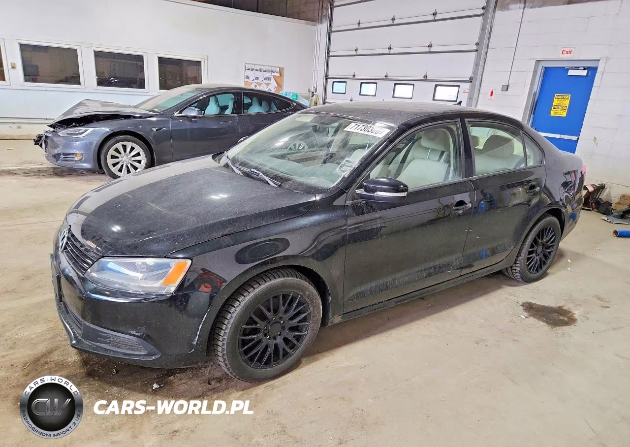 2012 Volkswagen Jetta Se VIN:3VWDX7AJ9CM113473 - 1