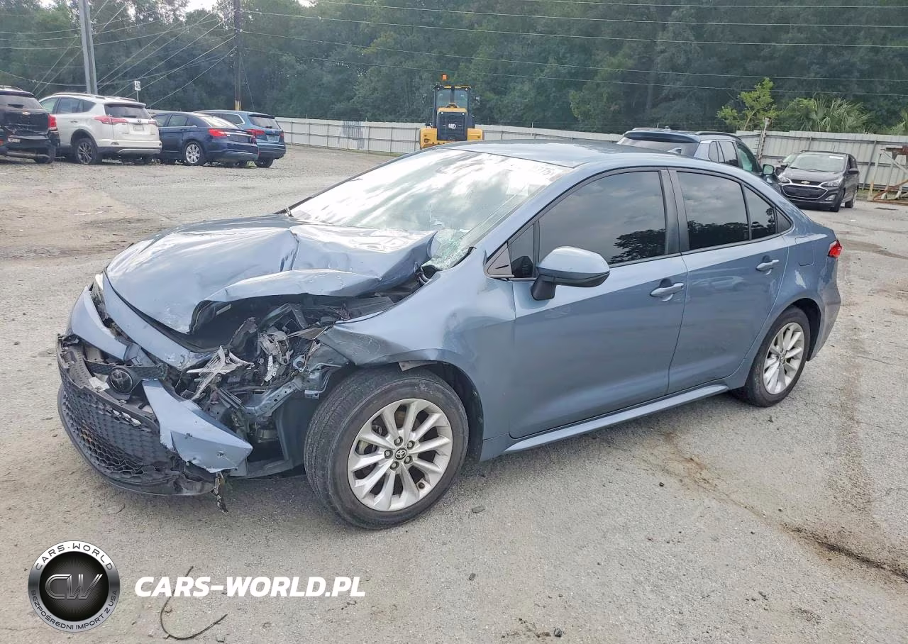 2020 Toyota Corolla Le VIN:JTDVPRAE6LJ107908 - 1