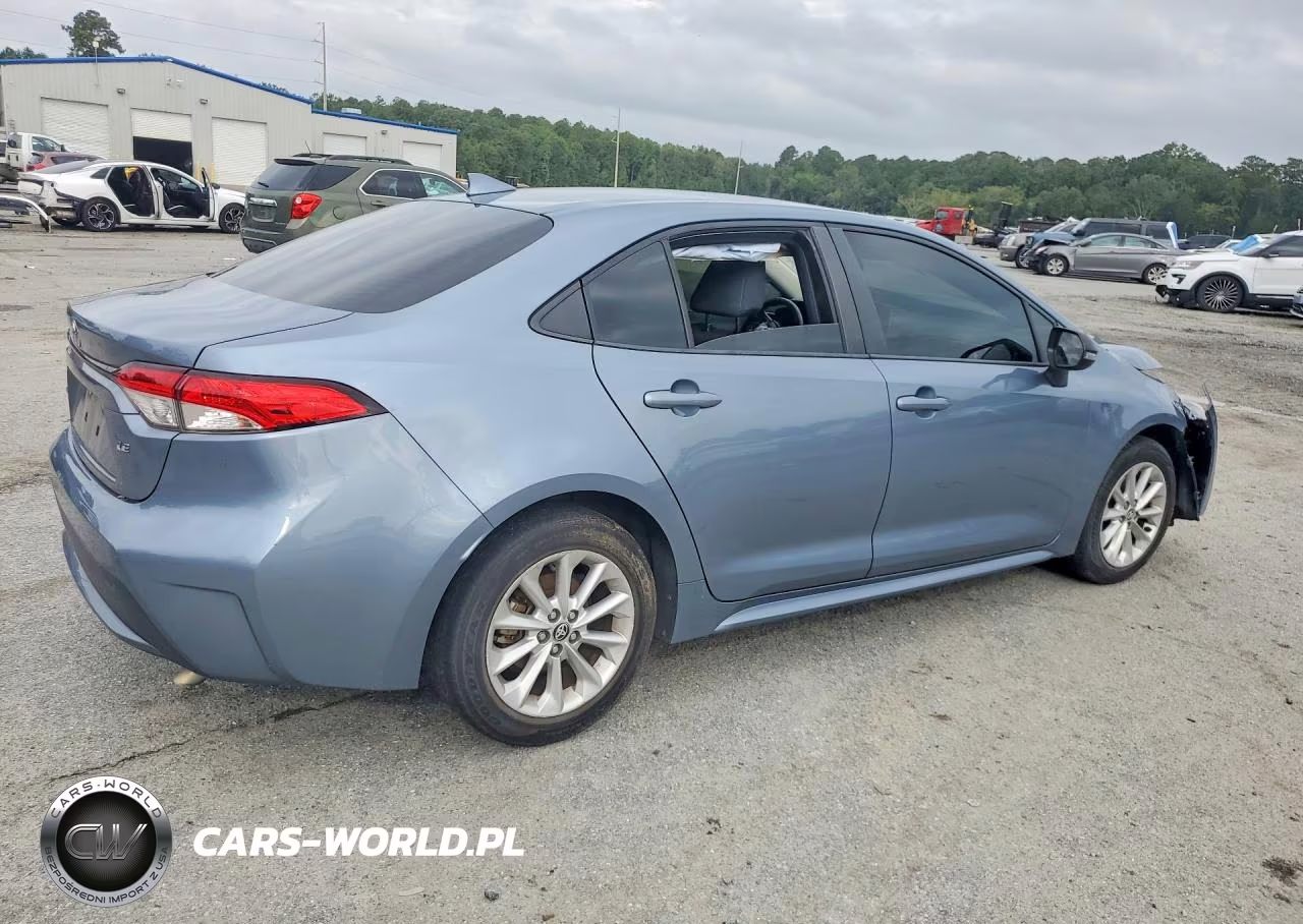 2020 Toyota Corolla Le VIN:JTDVPRAE6LJ107908 - 3