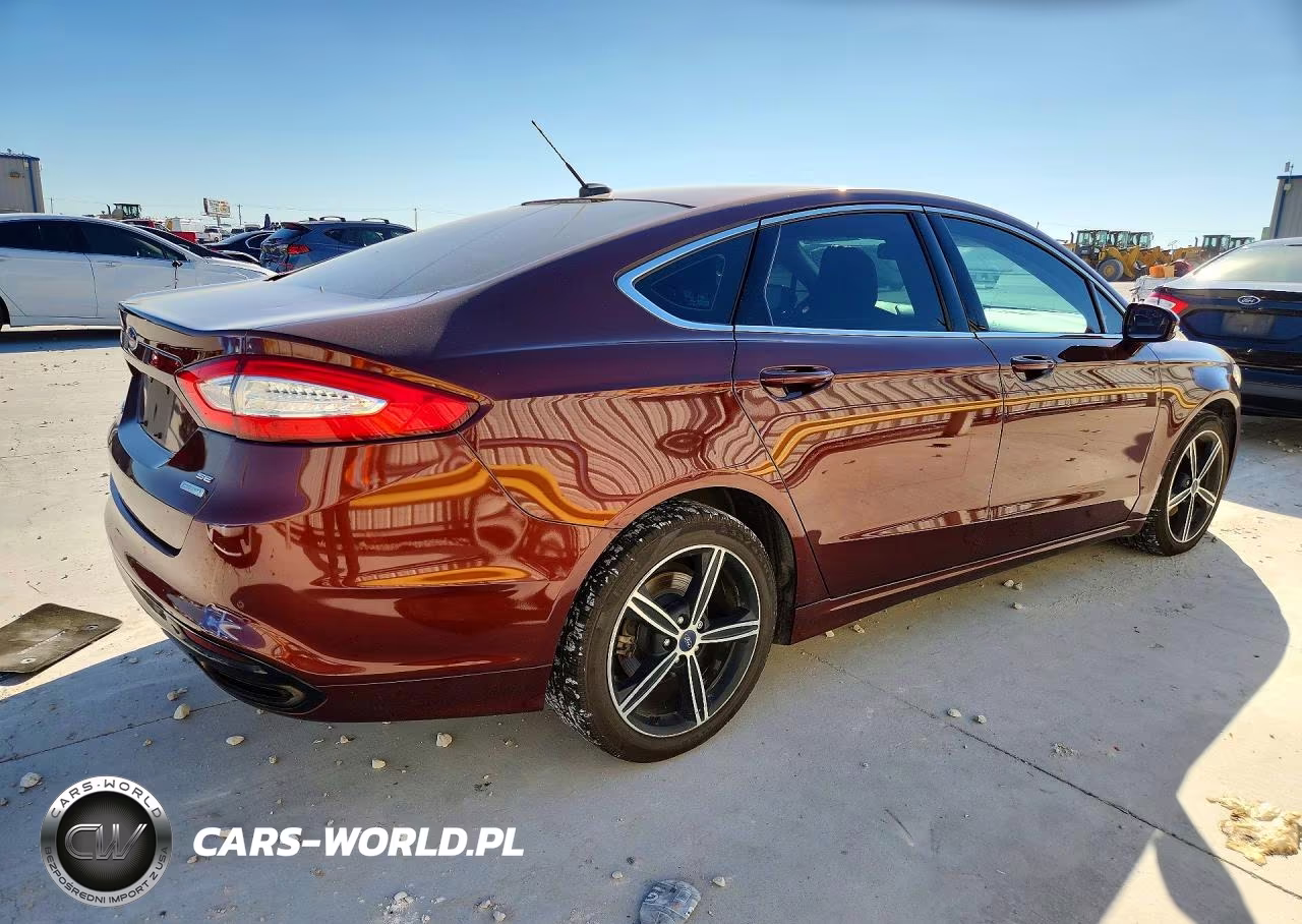 2016 Ford Fusion Se VIN:3FA6P0H91GR122388 - 3