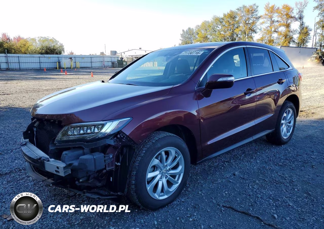 2017 Acura Rdx VIN:5J8TB4H31HL016121 - 1
