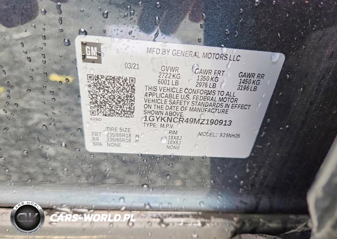 2021 Cadillac Xt5 Premium Luxury VIN:1GYKNCR49MZ190913 - 12