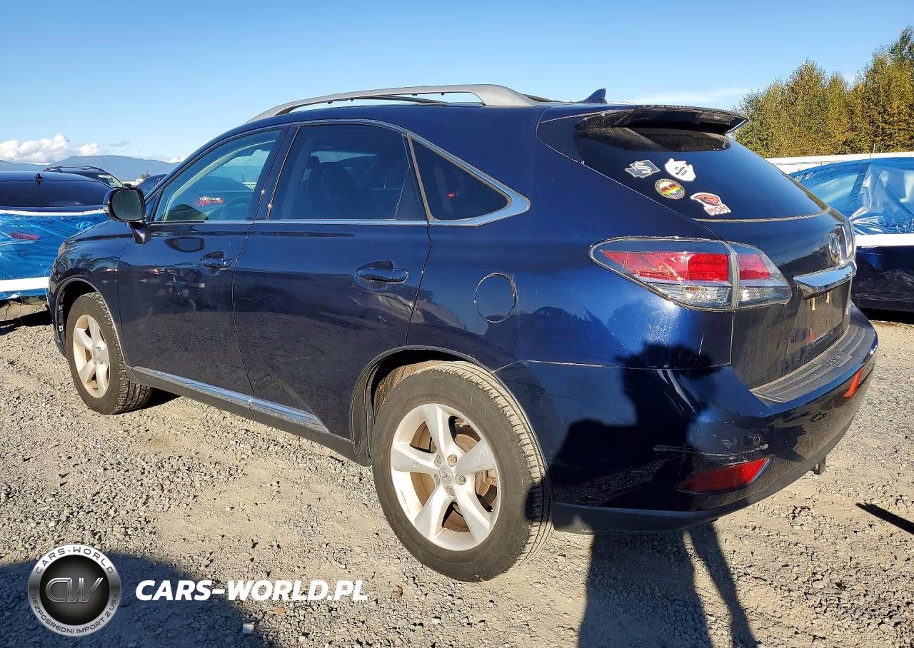 2013 Lexus Rx 350 Base VIN:2T2BK1BA4DC160114 - 2