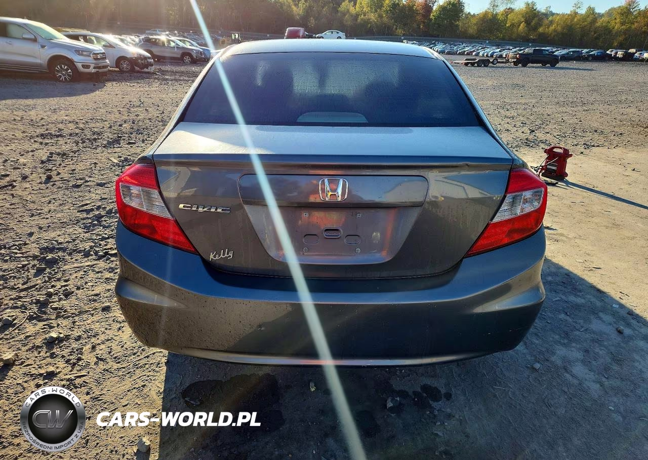 2012 Honda Civic Lx VIN:19XFB2F51CE344886 - 6