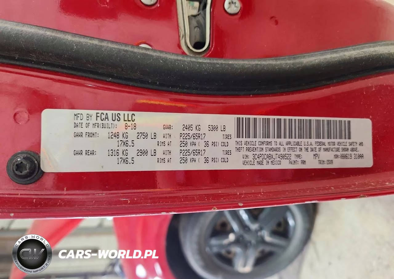 2018 Dodge Journey Se VIN:3C4PDCABXJT490522 - 13