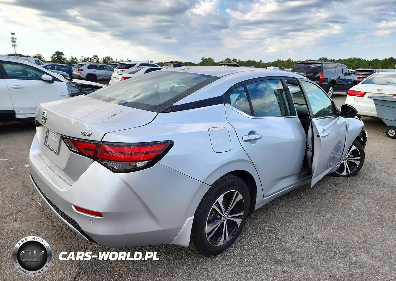 2021 Nissan Sentra Sv VIN:3N1AB8CV1MY299694 - 3