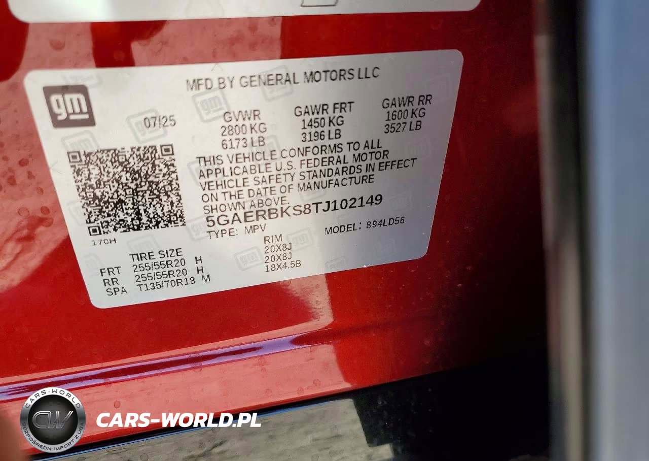 2026 Buick Enclave Sport Touring VIN:5GAERBKS8TJ102149 - 13