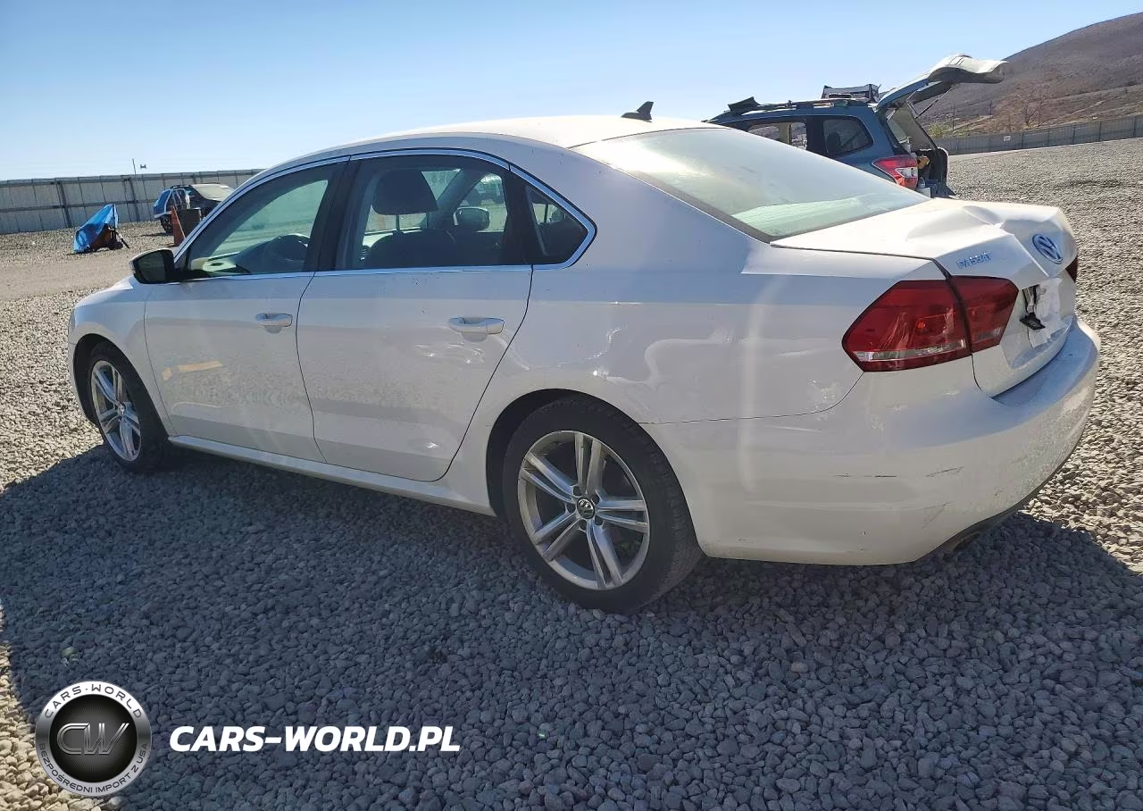 2014 Volkswagen Passat Se VIN:1VWBP7A3XEC003626 - 2