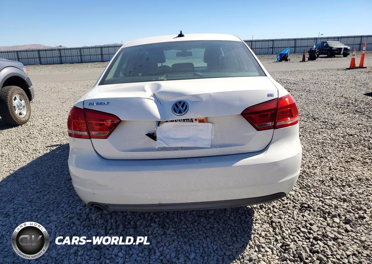 2014 Volkswagen Passat Se VIN:1VWBP7A3XEC003626 - 6