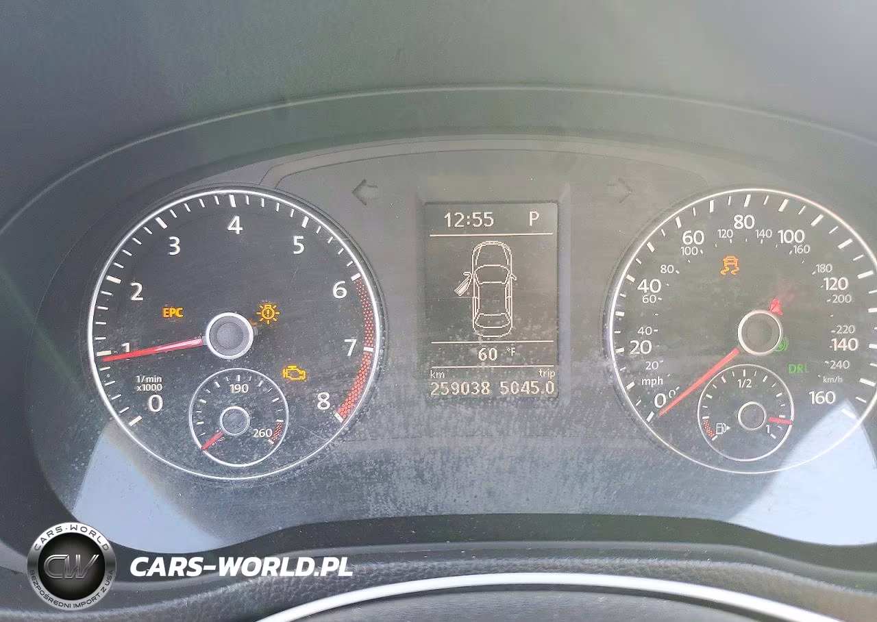 2014 Volkswagen Passat Se VIN:1VWBP7A3XEC003626 - 9