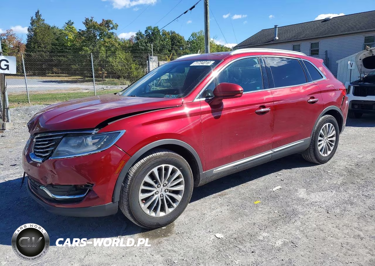 2016 Lincoln Mkx Select VIN:2LMTJ8KR5GBL35624 - 1