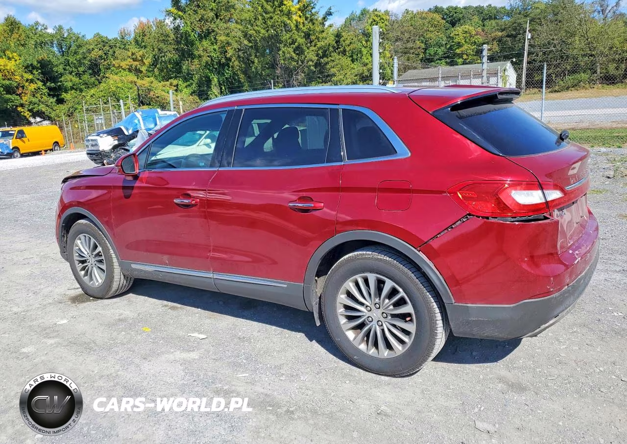 2016 Lincoln Mkx Select VIN:2LMTJ8KR5GBL35624 - 2