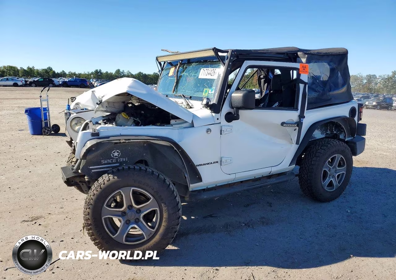 2012 Jeep Wrangler Sport VIN:1C4AJWAG8CL176250 - 1